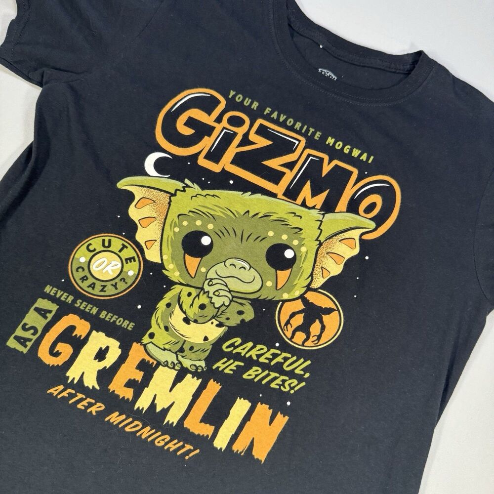 Funko Pop Brand Gizmo Gremlins T-Shirt - 80s - Medium - Movie
